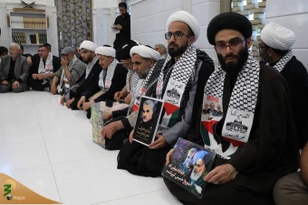 مراسم بزرگداشت ابو مهدی مهندس شهید مقاومت و یارانش در نجف  15