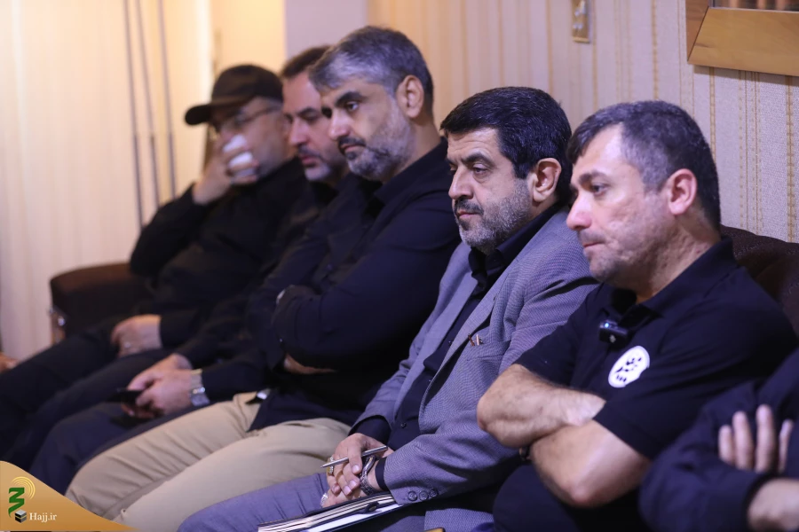 نشست مسئولان بعثه و حج و زیارت درآستانه اربعین حسینی درکربلا /مراسم اربعین با وجود شدت گرما درعراق با آرامش در حال اجراست. 8