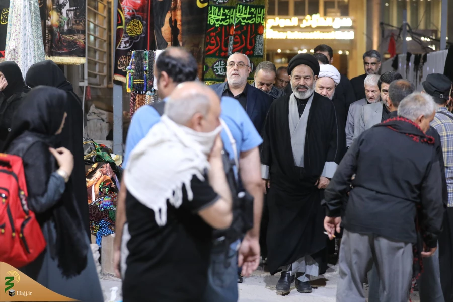بازدید از مسجد کوفه و دیدار با تولیت تولیت مسجد کوفه 3