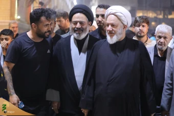 بازدید از مسجد کوفه و دیدار با تولیت تولیت مسجد کوفه 5