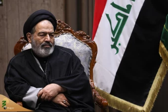 بازدید از مسجد کوفه و دیدار با تولیت تولیت مسجد کوفه 8