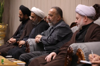 بازدید از مسجد کوفه و دیدار با تولیت تولیت مسجد کوفه 9