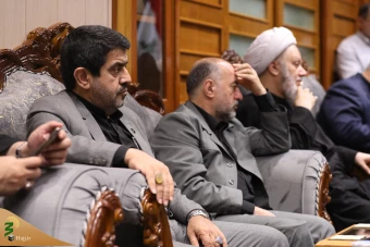 بازدید از مسجد کوفه و دیدار با تولیت تولیت مسجد کوفه 10