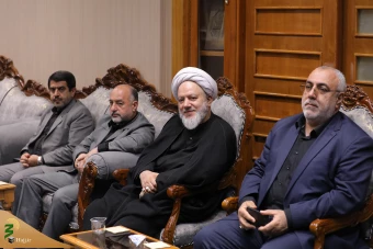 بازدید از مسجد کوفه و دیدار با تولیت تولیت مسجد کوفه 12