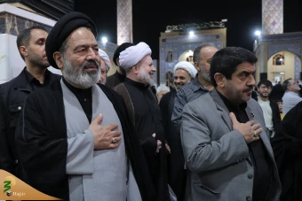 بازدید از مسجد کوفه و دیدار با تولیت تولیت مسجد کوفه 18