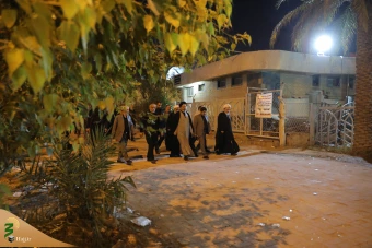 بازدید از مسجد کوفه و دیدار با تولیت تولیت مسجد کوفه 22