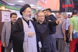 بازدید مسئولان بعثه و امورحج از قرارگاه عملیاتی هلال احمر کربلا  14
