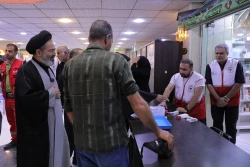 بازدید مسئولان بعثه و امورحج از قرارگاه عملیاتی هلال احمر کربلا  18