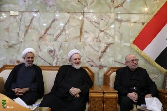 بازدید نماینده محترم ولی فقیه از مسجد و موکب های اطراف مسجد سهله و دیدار با تولیت مسجد سهله 7