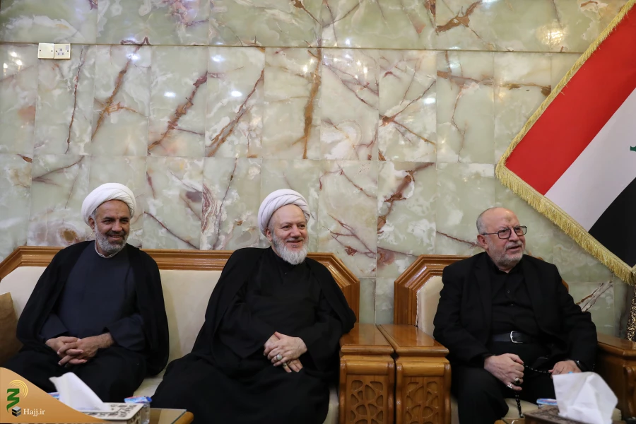 بازدید نماینده محترم ولی فقیه از مسجد و موکب های اطراف مسجد سهله و دیدار با تولیت مسجد سهله 7