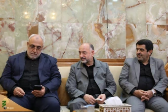 بازدید نماینده محترم ولی فقیه از مسجد و موکب های اطراف مسجد سهله و دیدار با تولیت مسجد سهله 8
