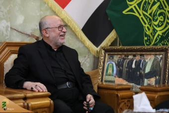 بازدید نماینده محترم ولی فقیه از مسجد و موکب های اطراف مسجد سهله و دیدار با تولیت مسجد سهله 10