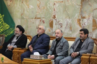 بازدید نماینده محترم ولی فقیه از مسجد و موکب های اطراف مسجد سهله و دیدار با تولیت مسجد سهله 11