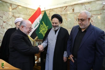 بازدید نماینده محترم ولی فقیه از مسجد و موکب های اطراف مسجد سهله و دیدار با تولیت مسجد سهله 14