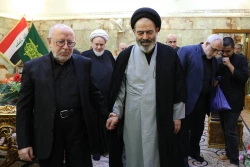 بازدید نماینده محترم ولی فقیه از مسجد و موکب های اطراف مسجد سهله و دیدار با تولیت مسجد سهله 15