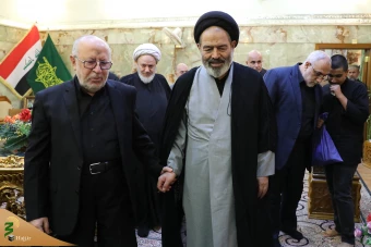 بازدید نماینده محترم ولی فقیه از مسجد و موکب های اطراف مسجد سهله و دیدار با تولیت مسجد سهله 15