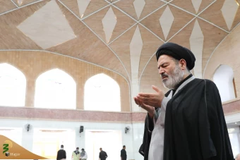 بازدید نماینده محترم ولی فقیه از مسجد و موکب های اطراف مسجد سهله و دیدار با تولیت مسجد سهله 18