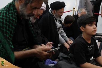 بازدید نماینده محترم ولی فقیه از مسجد و موکب های اطراف مسجد سهله و دیدار با تولیت مسجد سهله 19