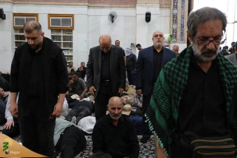 بازدید نماینده محترم ولی فقیه از مسجد و موکب های اطراف مسجد سهله و دیدار با تولیت مسجد سهله 21