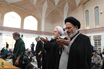 بازدید نماینده محترم ولی فقیه از مسجد و موکب های اطراف مسجد سهله و دیدار با تولیت مسجد سهله 22