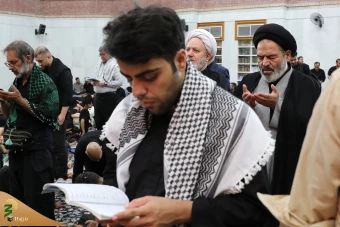 بازدید نماینده محترم ولی فقیه از مسجد و موکب های اطراف مسجد سهله و دیدار با تولیت مسجد سهله 23
