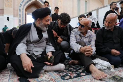 بازدید نماینده محترم ولی فقیه از مسجد و موکب های اطراف مسجد سهله و دیدار با تولیت مسجد سهله 25