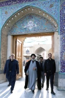 بازدید نماینده محترم ولی فقیه از مسجد و موکب های اطراف مسجد سهله و دیدار با تولیت مسجد سهله 27