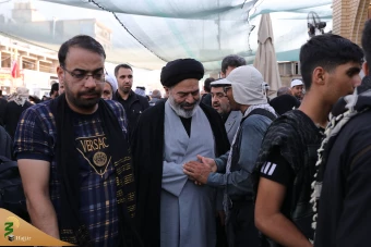 بازدید نماینده محترم ولی فقیه از مسجد و موکب های اطراف مسجد سهله و دیدار با تولیت مسجد سهله 28