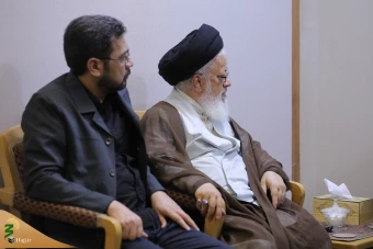دیدار نماینده ولی فقیه در امور حج و زیارت و نماینده رهبر معظم انقلاب اسلامی در عراق
 3