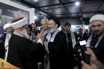  بازدید از موکب نداء الاقصی و دیدار با علمای اهل سنت فلسطینی 2