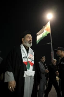  بازدید از موکب نداء الاقصی و دیدار با علمای اهل سنت فلسطینی 3