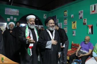  بازدید از موکب نداء الاقصی و دیدار با علمای اهل سنت فلسطینی 9