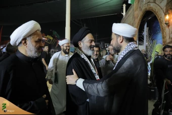 بازدید از موکب نداء الاقصی و دیدار با علمای اهل سنت فلسطینی 7