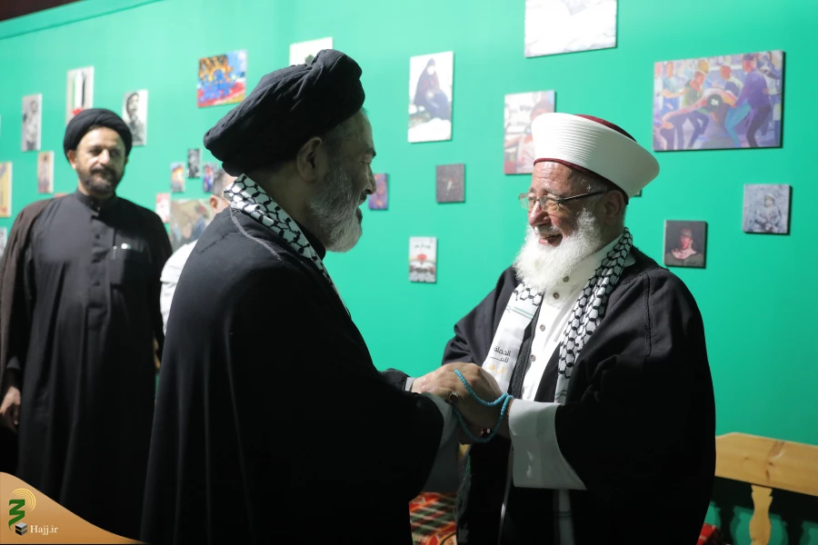  بازدید از موکب نداء الاقصی و دیدار با علمای اهل سنت فلسطینی 10