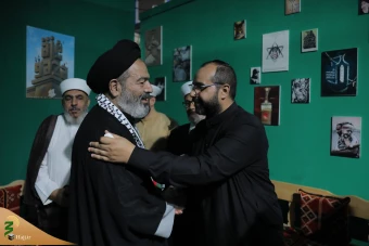  بازدید از موکب نداء الاقصی و دیدار با علمای اهل سنت فلسطینی 11