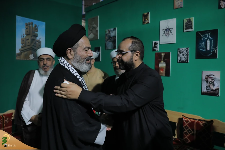  بازدید از موکب نداء الاقصی و دیدار با علمای اهل سنت فلسطینی 11