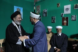  بازدید از موکب نداء الاقصی و دیدار با علمای اهل سنت فلسطینی 13