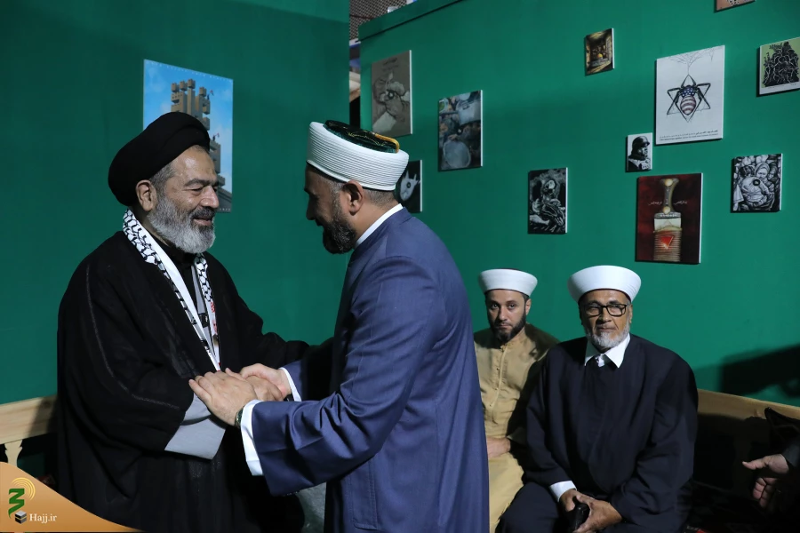  بازدید از موکب نداء الاقصی و دیدار با علمای اهل سنت فلسطینی 13