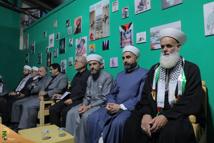  بازدید از موکب نداء الاقصی و دیدار با علمای اهل سنت فلسطینی 14