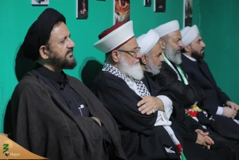  بازدید از موکب نداء الاقصی و دیدار با علمای اهل سنت فلسطینی 15