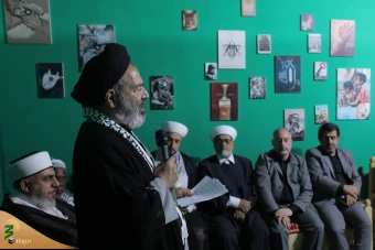  بازدید از موکب نداء الاقصی و دیدار با علمای اهل سنت فلسطینی 16