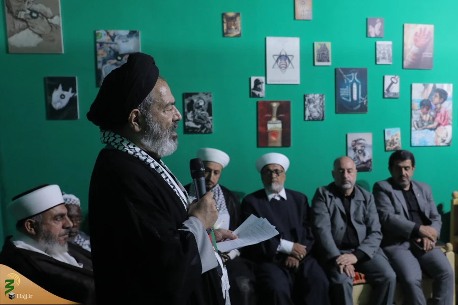  بازدید از موکب نداء الاقصی و دیدار با علمای اهل سنت فلسطینی 16