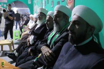  بازدید از موکب نداء الاقصی و دیدار با علمای اهل سنت فلسطینی 17
