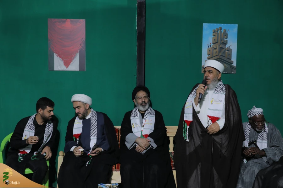  بازدید از موکب نداء الاقصی و دیدار با علمای اهل سنت فلسطینی 21