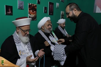  بازدید از موکب نداء الاقصی و دیدار با علمای اهل سنت فلسطینی 20