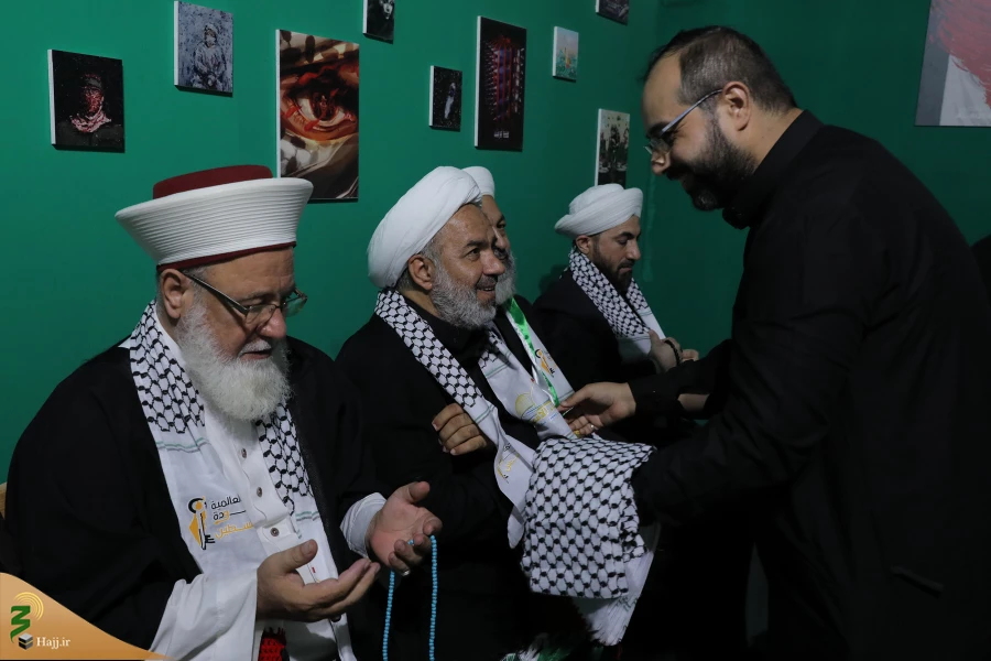  بازدید از موکب نداء الاقصی و دیدار با علمای اهل سنت فلسطینی 20