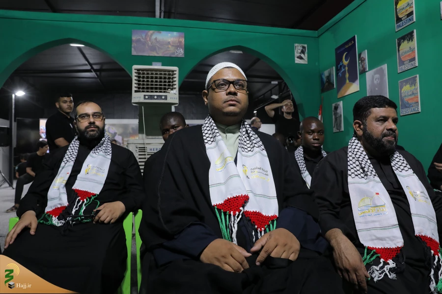  بازدید از موکب نداء الاقصی و دیدار با علمای اهل سنت فلسطینی 22