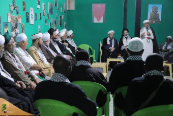 بازدید از موکب نداء الاقصی و دیدار با علمای اهل سنت فلسطینی 23