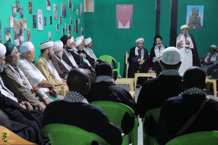  بازدید از موکب نداء الاقصی و دیدار با علمای اهل سنت فلسطینی 23