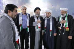  بازدید از موکب نداء الاقصی و دیدار با علمای اهل سنت فلسطینی 30